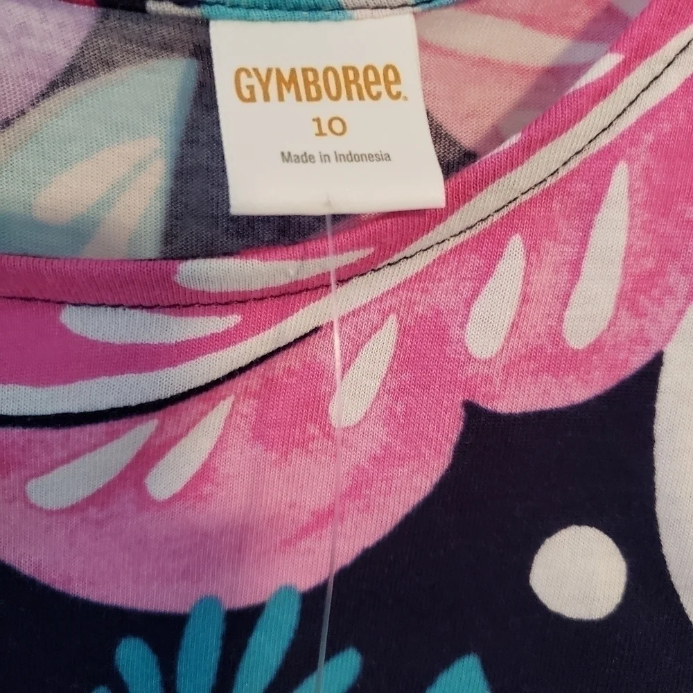 GYMBOREE GIRLS FLORAL TUNIC